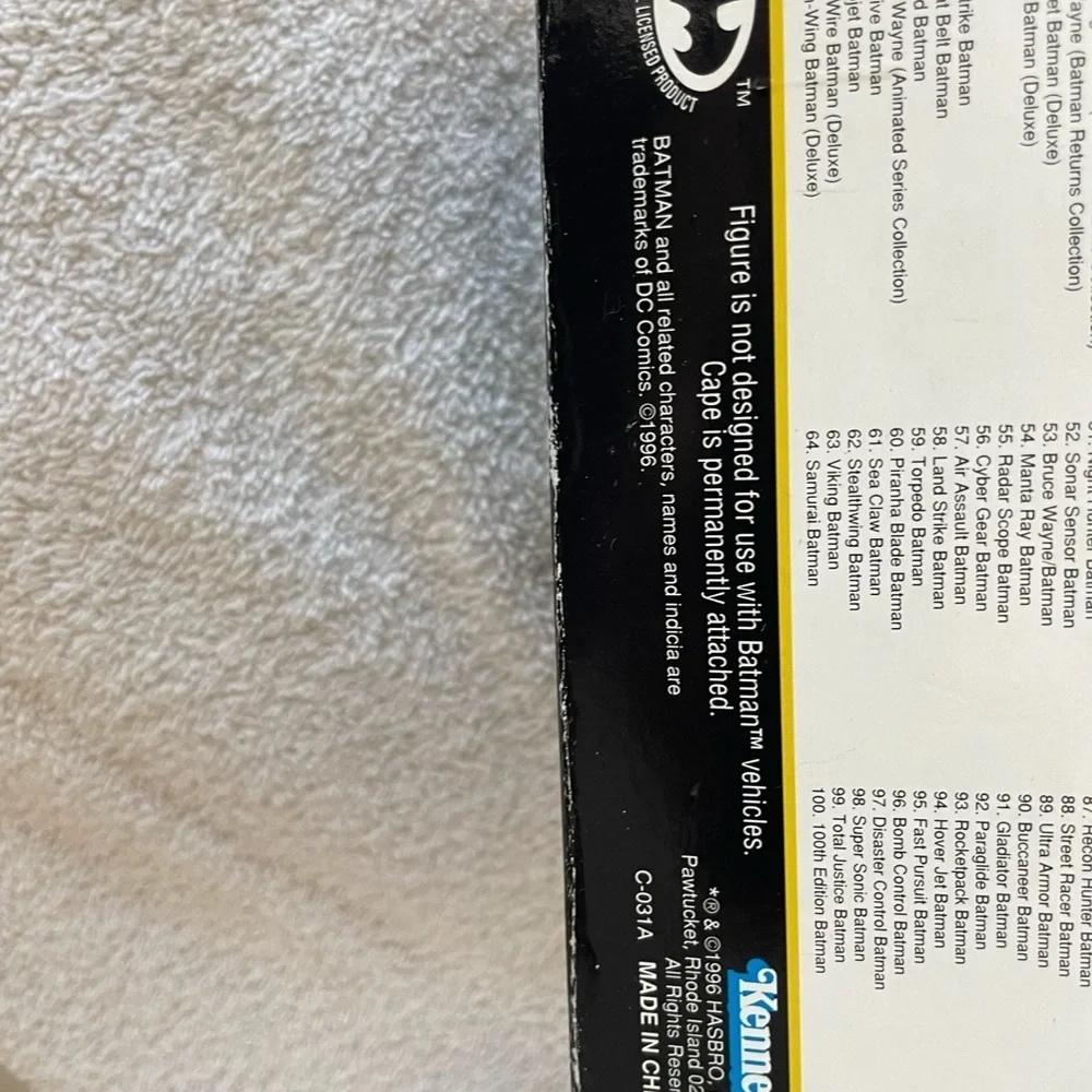 Limited 100th Edition Batman Figure Vintage 1996 - Picture 7 of 14